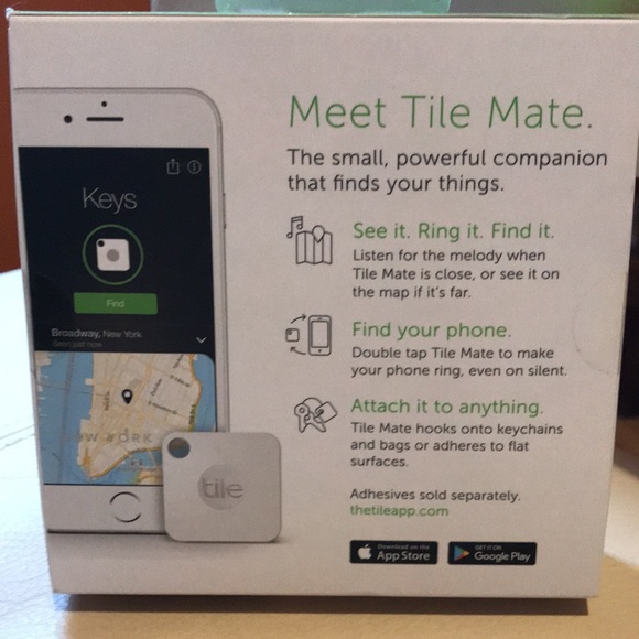 New Tile Mate Bluetooth Tracker - Picture 3 of 3